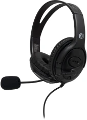Наушники с микрофоном Оклик HS-M400 черный 1.8м накладные оголовье (1532019) Наушники с микрофоном Оклик HS-M400 черный 1.8м накладные оголовье (1532019)