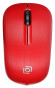 Мышь Оклик 525MW черный/красный оптическая 1000dpi беспров. USB для ноутбука 3but (1090720)
