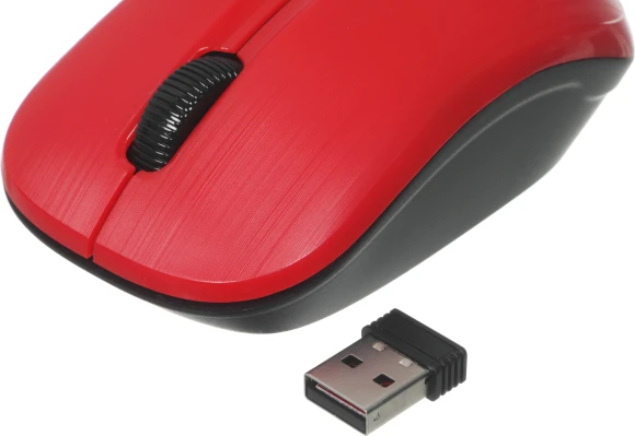 Мышь Оклик 525MW черный/красный оптическая 1000dpi беспров. USB для ноутбука 3but (1090720) Мышь Оклик 525MW черный/красный оптическая 1000dpi беспров. USB для ноутбука 3but (1090720)