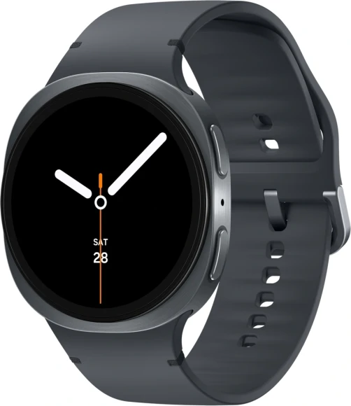 Смарт-часы Samsung Galaxy Watch 8 Classic LTE 46мм 1.34" Super AMOLED корп.серебристый рем.белый (SM-L505FZWACAU)