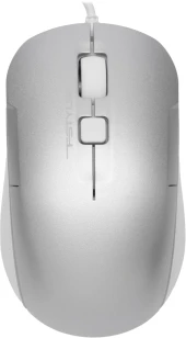 Мышь A4Tech Fstyler FM26S серебристый/белый оптическая 1600dpi silent USB для ноутбука 4but (FM26S USB (ICY WHITE))