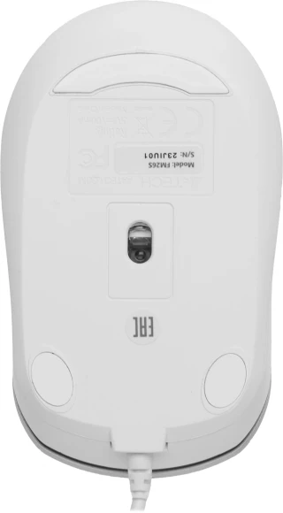 Мышь A4Tech Fstyler FM26S серебристый/белый оптическая 1600dpi silent USB для ноутбука 4but (FM26S USB (ICY WHITE))