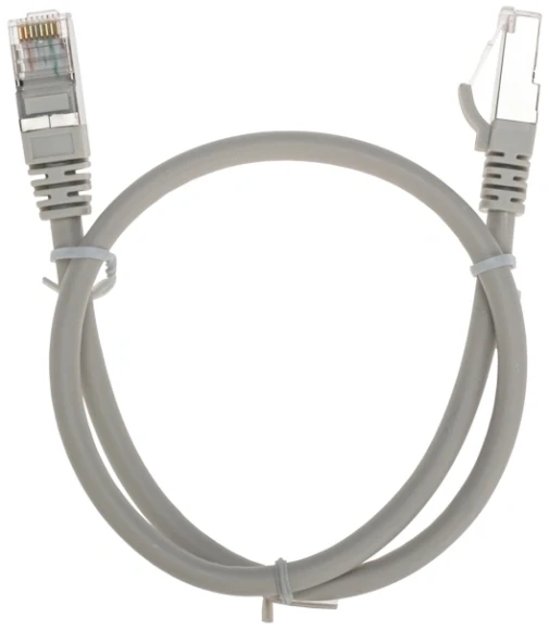 Патч-корд Rexant 02-0210-05 F/UTP RJ-45 вил. кат.6 0.5м серый LSZH