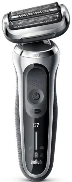 Бритва сетчатая Braun Series 6 61-B1500s реж.эл.:3 питан.:аккум. синий/черный