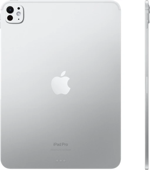 Планшет Apple iPad Pro 2024 A2836 M4 9C RAM8Gb ROM256Gb 11" OLED 2420x1668 iOS серебристый 12Mpix 12Mpix BT WiFi 10hr