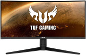 Монитор Asus 34" TUF Gaming VG34VQL1B темно-серый VA LED 1ms 21:9 HDMI M/M матовая HAS Piv 550cd 178гр/178гр 3440x1440 165Hz DP 2K USB 9.01кг Монитор Asus 34" TUF Gaming VG34VQL1B темно-серый VA LED 1ms 21:9 HDMI M/M матовая HAS Piv 550cd 178гр/178гр 3440x1440 165Hz DP 2K USB 9.01кг