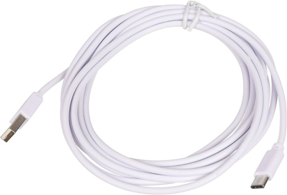 Кабель USB (m)-USB Type-C (m) 3м белый