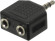Адаптер аудио Ningbo Headphone Splitter 2xJack 3.5 (f)/Jack 3.5 (m) черный (JAAA095-B) Адаптер аудио Ningbo Headphone Splitter 2xJack 3.5 (f)/Jack 3.5 (m) черный (JAAA095-B)