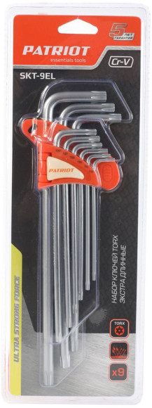 Набор ключей Patriot SKТ-9EL torx (350002005)