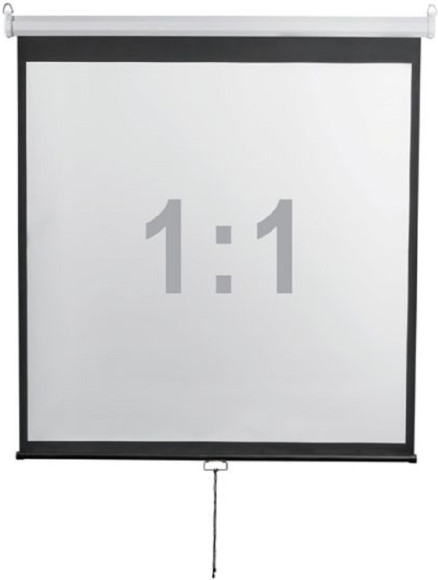 Экран Digis 112" 200x200см Optimal-D DSOD-1105 1:1 настенно-потолочный рулонный