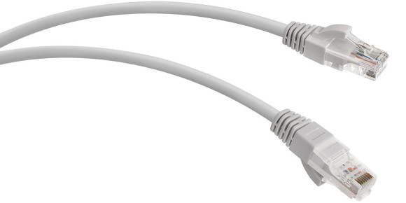 Патч-корд WRline WR-PC-RJ45-UTP-5E-7-GY UTP RJ-45 вил.-вилка RJ-45 кат.5E 7м серый LSZH (уп.:1шт)