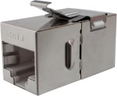 Адаптер Suprlan 10-0316-1 проходн. KeystoneRJ45 кат.5E FTP бронз. стальной Адаптер Suprlan 10-0316-1 проходн. KeystoneRJ45 кат.5E FTP бронз. стальной