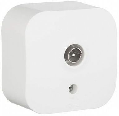 Розетка телев. Legrand Quteo 782215 откр. белый