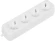 Сетевой удлинитель Defender E418 1.8м (4 розетки) белый (пакет ПЭ)