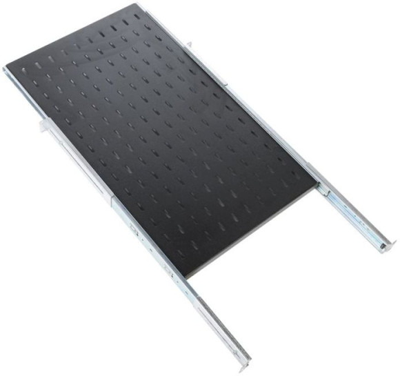 Полка выдвижная ЦМО ТСВ-75-9005 1U нагр.:30кг. 750мм черный Полка выдвижная ЦМО ТСВ-75-9005 1U нагр.:30кг. 750мм черный