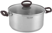 Кастрюля Rondell Tierno RDS-1593 4.8л. d=24см (с крышкой) стальной