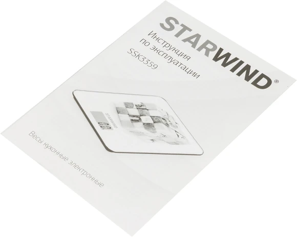 Весы кухонные электронные Starwind SSK3359 макс.вес:5кг