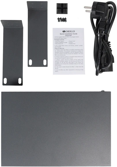 Коммутатор Origo OS2210P/120W OS2210P/120W/A1A (L2+) 10x1Гбит/с 8PoE+ 120W неуправляемый Коммутатор Origo OS2210P/120W OS2210P/120W/A1A (L2+) 10x1Гбит/с 8PoE+ 120W неуправляемый
