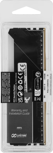 Память DDR4 16GB 3600MHz Kingston KF436C18BB2A/16 Fury Beast RGB RTL Gaming PC4-28800 CL18 DIMM 288-pin 1.35В single rank с радиатором Ret