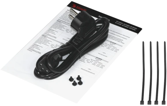 Блок питания Bloody ATX 650W BD-PS650B 80+ bronze (20+4pin) APFC 120mm fan 6xSATA RTL