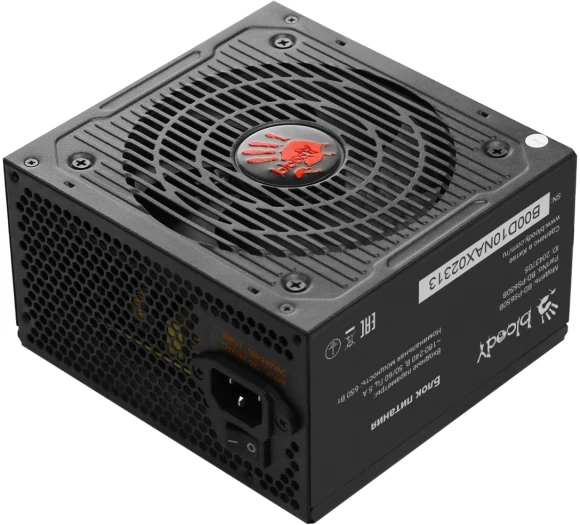 Блок питания Bloody ATX 650W BD-PS650B 80+ bronze (20+4pin) APFC 120mm fan 6xSATA RTL