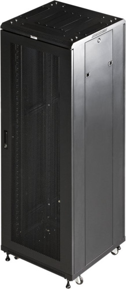 Шкаф коммутационный Lanmaster (TWT-CBB-42U-6X8-P1) напольный 42U 600x800мм пер.дв.перфор. задн.дв.перфор.2-хст. 2 бок.пан. 800кг черный 726мм 92кг 2055мм IP20 металл Шкаф коммутационный Lanmaster (TWT-CBB-42U-6X8-P1) напольный 42U 600x800мм пер.дв.перфор. задн.дв.перфор.2-хст. 2 бок.пан. 800кг черный 726мм 92кг 2055мм IP20 металл