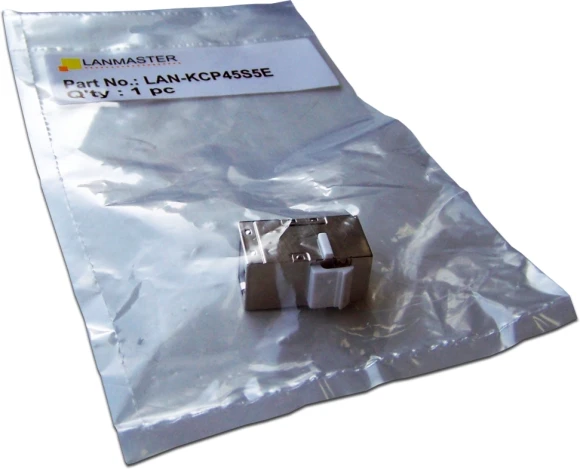 Повторитель портов Lanmaster LAN-KCP45S5E KeystoneRJ45 кат.5E стальной