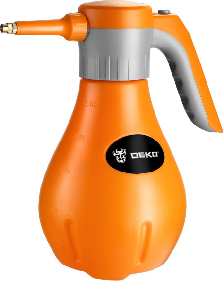 Опрыскиватель Deko DKSP14 аккум. 2л оранжевый/серый (065-0952)