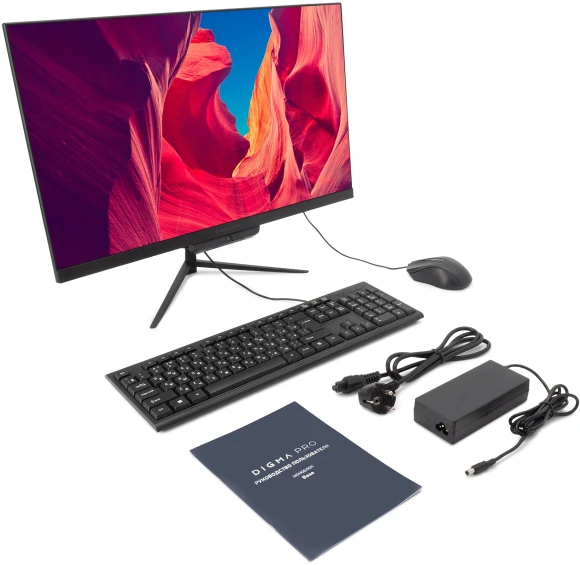 Моноблок Digma Pro Base 23.8" Full HD i3 12100 (3.3) 8Gb SSD512Gb UHDG 730 CR Windows 11 Pro GbitEth WiFi BT 90W клавиатура мышь Cam черный 1920x1080 Моноблок Digma Pro Base 23.8" Full HD i3 12100 (3.3) 8Gb SSD512Gb UHDG 730 CR Windows 11 Pro GbitEth WiFi BT 90W клавиатура мышь Cam черный 1920x1080