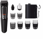Триммер Philips MG3740/15 черный (насадок в компл:9шт) Триммер Philips MG3740/15 черный (насадок в компл:9шт)