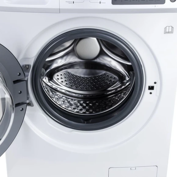 Стиральная машина Maunfeld MFWM1586WH класс: A загр.фронтальная макс.:8кг (с сушкой) белый инвертор Стиральная машина Maunfeld MFWM1586WH класс: A загр.фронтальная макс.:8кг (с сушкой) белый инвертор
