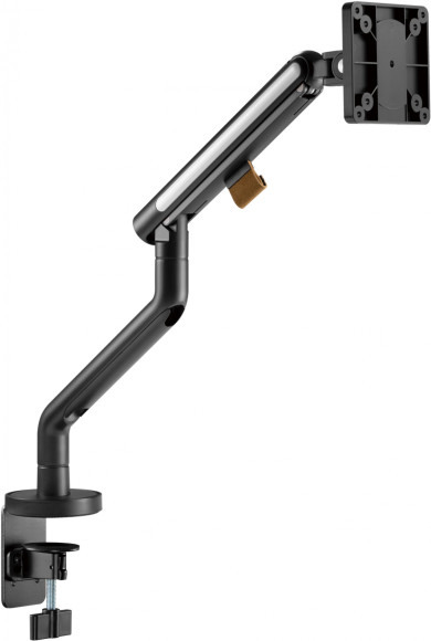 Кронштейн для мониторов Ultramounts UM725B черный 17"-32" макс.9кг крепление к столешнице поворот и наклон Кронштейн для мониторов Ultramounts UM725B черный 17"-32" макс.9кг крепление к столешнице поворот и наклон