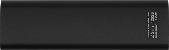 Накопитель SSD Netac USB-C 128GB NT01ZSLIM-128G-32BK Z Slim черный Накопитель SSD Netac USB-C 128GB NT01ZSLIM-128G-32BK Z Slim черный