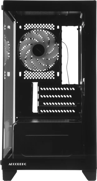 Корпус Accord ACC-350-02B черный без БП mATX 7x120mm 1xUSB2.0 1xUSB3.0 audio bott PSU