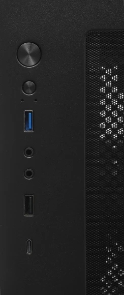 Корпус Accord ACC-350-02B черный без БП mATX 7x120mm 1xUSB2.0 1xUSB3.0 audio bott PSU