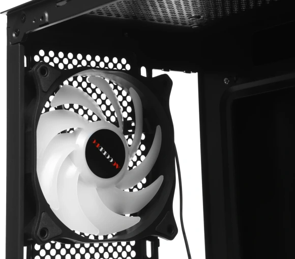 Корпус Accord ACC-350-02B черный без БП mATX 7x120mm 1xUSB2.0 1xUSB3.0 audio bott PSU