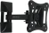 Кронштейн для телевизора Ultramounts UM891 черный 13"-27" макс.15кг настенный поворотно-выдвижной и наклонный Кронштейн для телевизора Ultramounts UM891 черный 13"-27" макс.15кг настенный поворотно-выдвижной и наклонный
