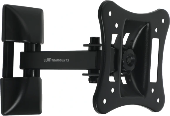 Кронштейн для телевизора Ultramounts UM891 черный 13"-27" макс.15кг настенный поворотно-выдвижной и наклонный Кронштейн для телевизора Ultramounts UM891 черный 13"-27" макс.15кг настенный поворотно-выдвижной и наклонный