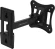 Кронштейн для телевизора Ultramounts UM891 черный 13"-27" макс.15кг настенный поворотно-выдвижной и наклонный Кронштейн для телевизора Ultramounts UM891 черный 13"-27" макс.15кг настенный поворотно-выдвижной и наклонный