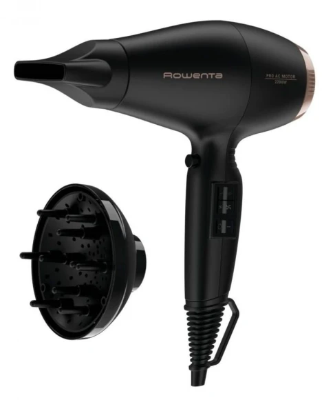 Фен Rowenta CV1804F0 1600Вт черный (1830008759)