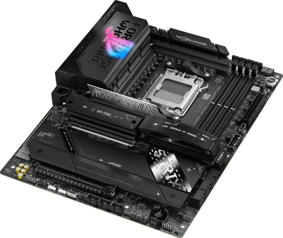 Материнская плата Asus ROG STRIX X870E-E GAMING WIFI Socket AM5 AMD X870E 4xDDR5 ATX AC`97 8ch(7.1) 5Gigabit RAID+HDMI Материнская плата Asus ROG STRIX X870E-E GAMING WIFI Socket AM5 AMD X870E 4xDDR5 ATX AC`97 8ch(7.1) 5Gigabit RAID+HDMI