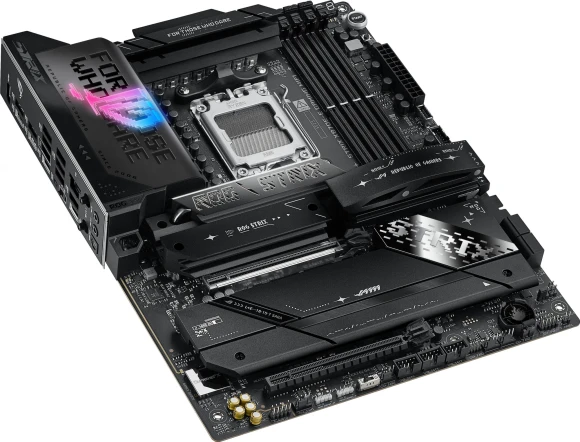 Материнская плата Asus ROG STRIX X870E-E GAMING WIFI Socket AM5 AMD X870E 4xDDR5 ATX AC`97 8ch(7.1) 5Gigabit RAID+HDMI Материнская плата Asus ROG STRIX X870E-E GAMING WIFI Socket AM5 AMD X870E 4xDDR5 ATX AC`97 8ch(7.1) 5Gigabit RAID+HDMI