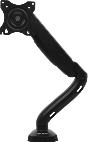 Кронштейн для мониторов ЖК Buro M1 черный 17"-27" макс.9кг крепление к столешнице поворот и наклон Кронштейн для мониторов ЖК Buro M1 черный 17"-27" макс.9кг крепление к столешнице поворот и наклон
