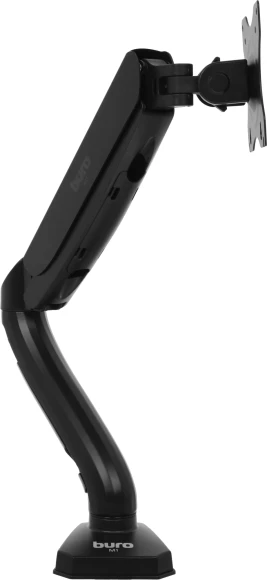 Кронштейн для мониторов ЖК Buro M1 черный 17"-27" макс.9кг крепление к столешнице поворот и наклон Кронштейн для мониторов ЖК Buro M1 черный 17"-27" макс.9кг крепление к столешнице поворот и наклон