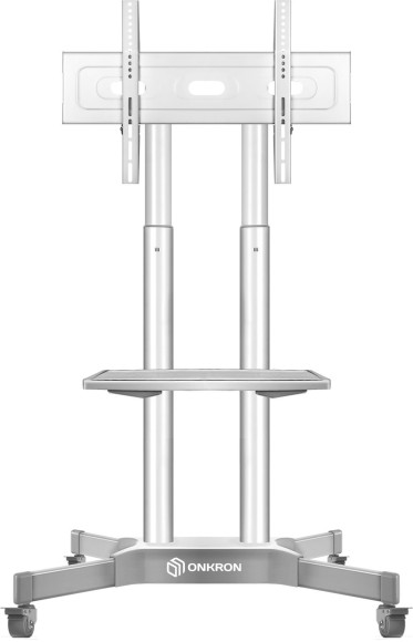 Стойка для телевизора Onkron TS1351 белый 32"-65" макс.50кг напольный мобильный