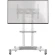 Стойка для телевизора Onkron TS1351 белый 32"-65" макс.50кг напольный мобильный