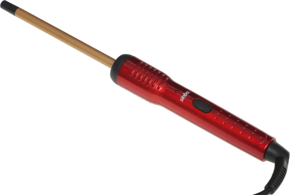 Щипцы Sinbo SHD 7077 30Вт красный/золотистый макс.темп.:200С покрытие:керамическое