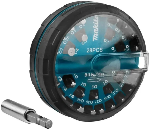 Набор бит Makita B-28911 (28пред.) для шуруповертов