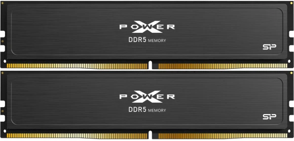 Память DDR5 2x32GB 6400MHz Silicon Power SP064GXLWU64AFDJ Xpower Pulse RTL Gaming PC5-51200 CL32 DIMM ECC 288-pin 1.4В kit single rank с радиатором Ret