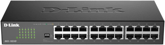 Коммутатор D-Link DGS-1016D DGS-1016D/J1A (L2) 16x1Гбит/с неуправляемый